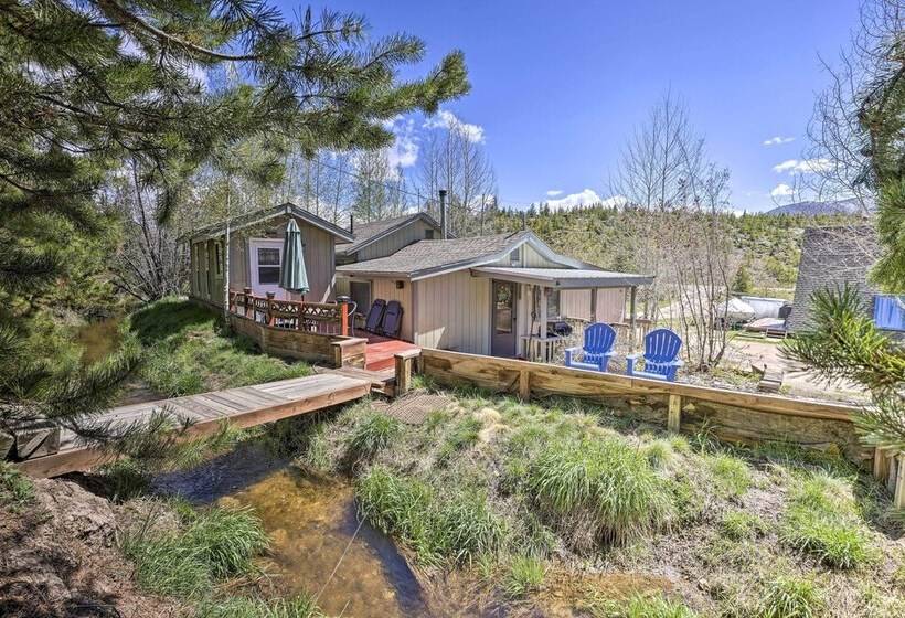 Fireplace, Deck & Mtn Views: Grand Lake Home!