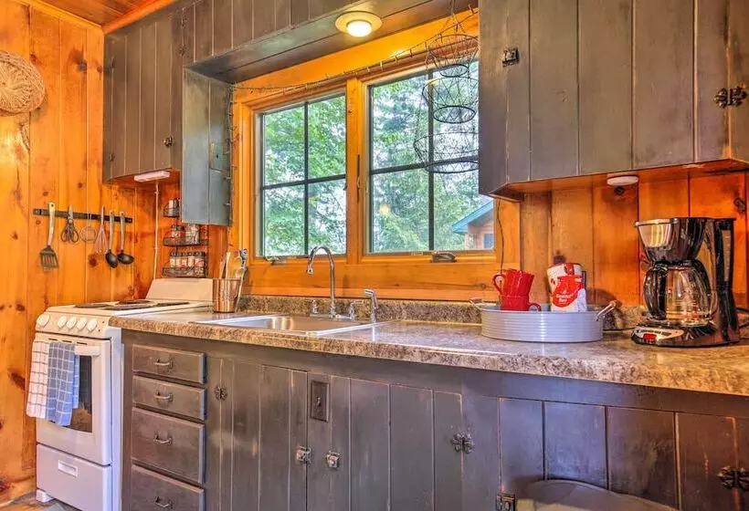 Lakefront Cabin W/ Private Dock & Fire Pit!