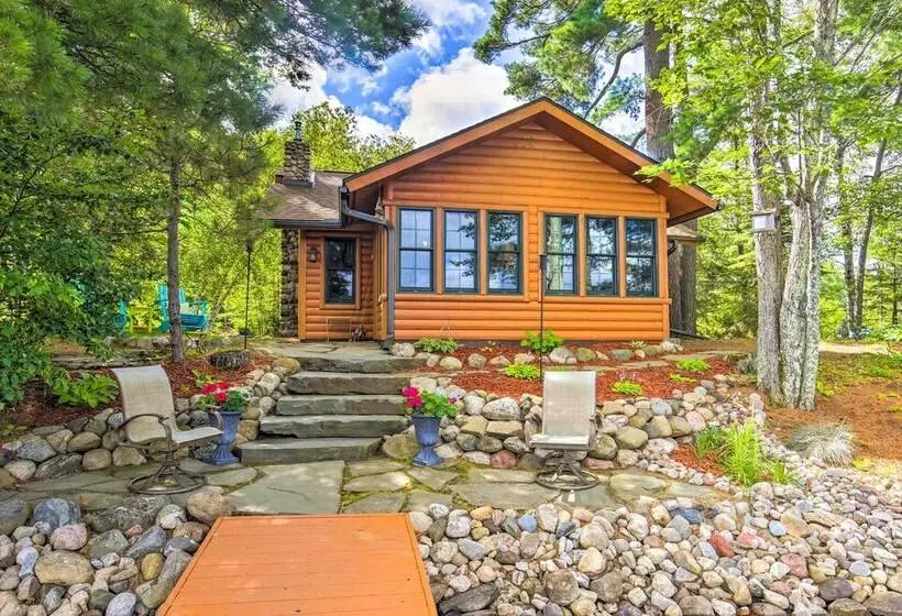 Lakefront Cabin W/ Private Dock & Fire Pit!