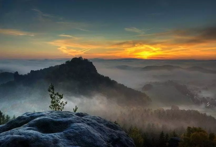 Logis Hotel Quartier 5, Sächsische Schweiz, Mit Restaurant, Café & Bar