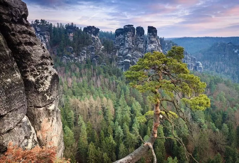 Logis Hotel Quartier 5, Sächsische Schweiz, Mit Restaurant, Café & Bar