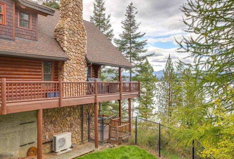 Rustic Gotham Bay Cabin On Lake Coeur D Alene