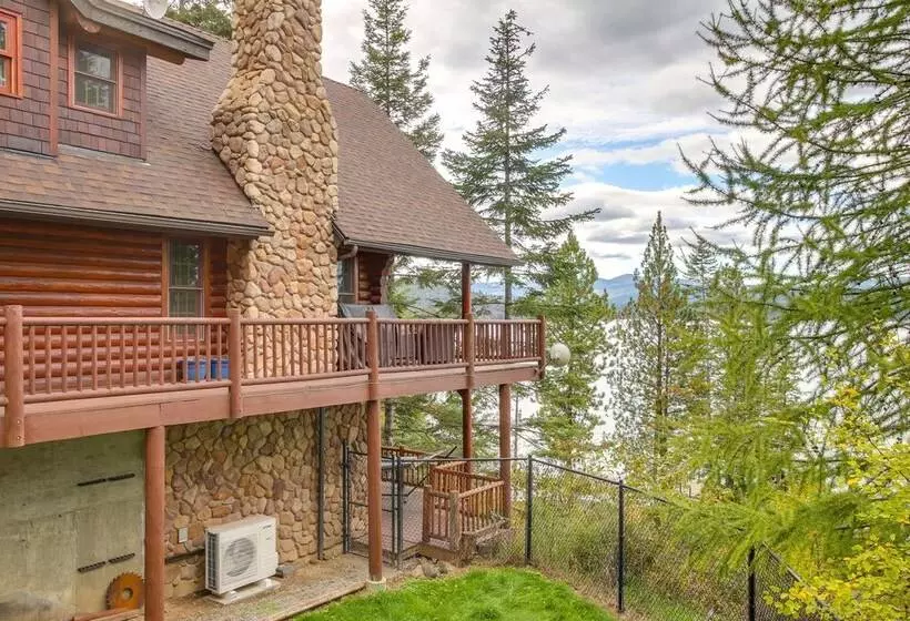 Rustic Gotham Bay Cabin On Lake Coeur D Alene