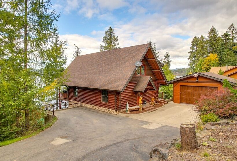 Rustic Gotham Bay Cabin On Lake Coeur D Alene