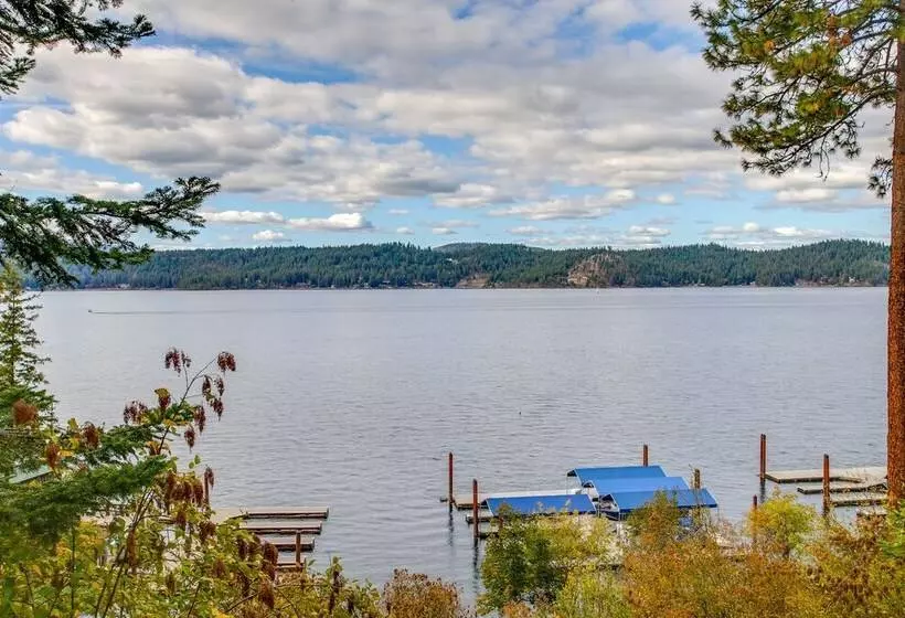 Rustic Gotham Bay Cabin On Lake Coeur D Alene