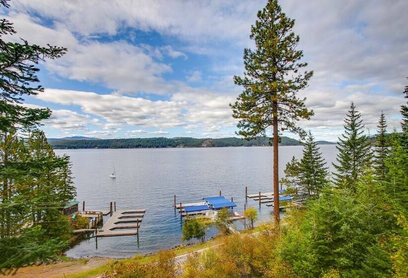 Rustic Gotham Bay Cabin On Lake Coeur D Alene