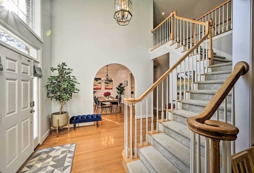 Tranquil Greensboro Home W/ Fire Pit!