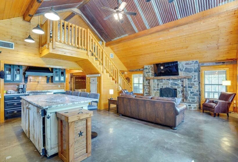 Angler S Cabin: Direct Lake Fork Access, By Marina