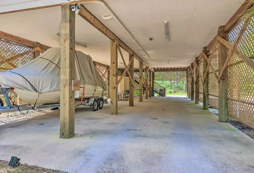 Bayou La Batre Stilted House On Snake Bayou!