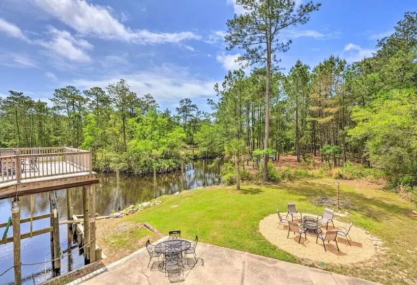 Bayou La Batre Stilted House On Snake Bayou!