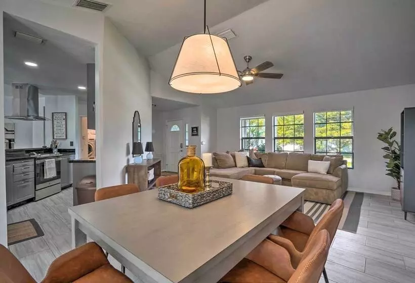 Game Room, Lanai & Pool: Breezy Cape Coral House!