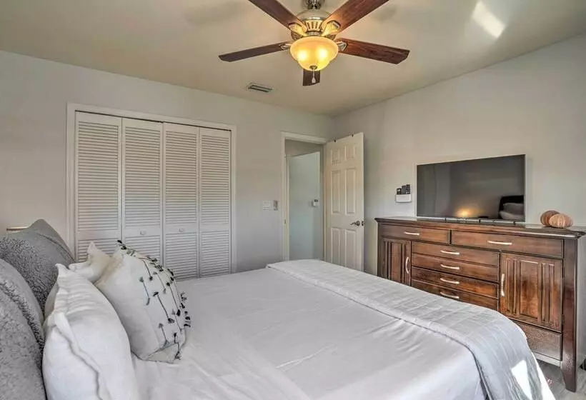 Game Room, Lanai & Pool: Breezy Cape Coral House!