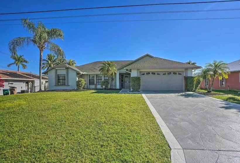 Game Room, Lanai & Pool: Breezy Cape Coral House!