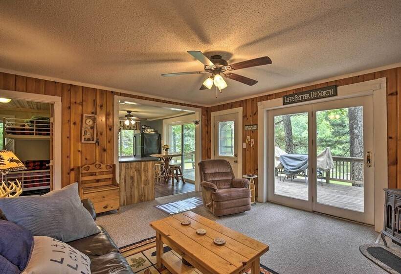 Hayward Cabin On Grindstone Lake: Bring Your Boat!