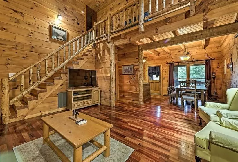 Lakefront Coalmont Cabin On 5 Acres W/ Dock!
