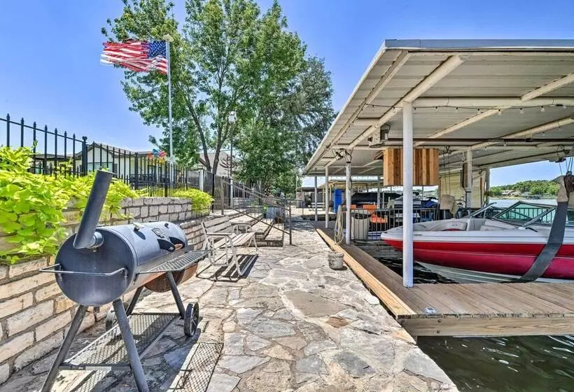 Lakefront Granbury Home, Boat Dock On Site!