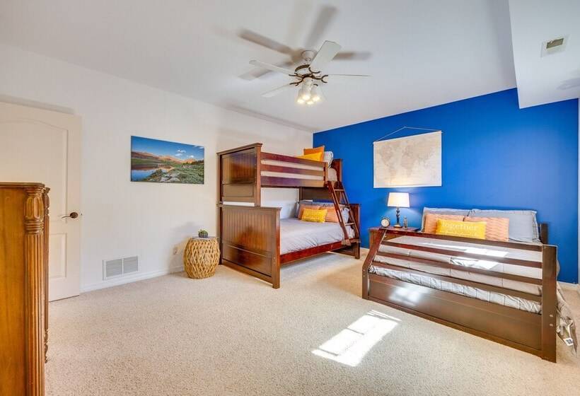 Luxe Colorado Springs Retreat W/ Game Room!