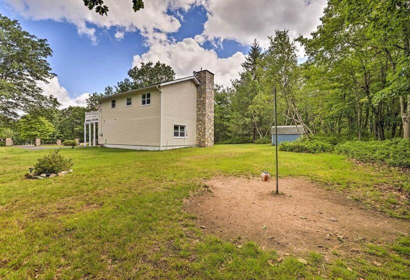 Quiet Long Pond Home On 1 Acre W/ Deck & Patio!