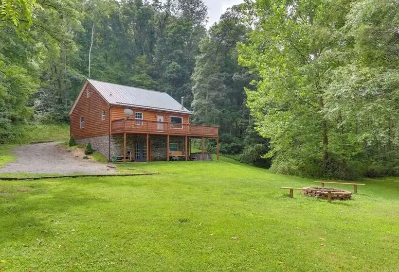 Rustic Cabin W/ Hot Tub   7 Miles To Hocking Hills
