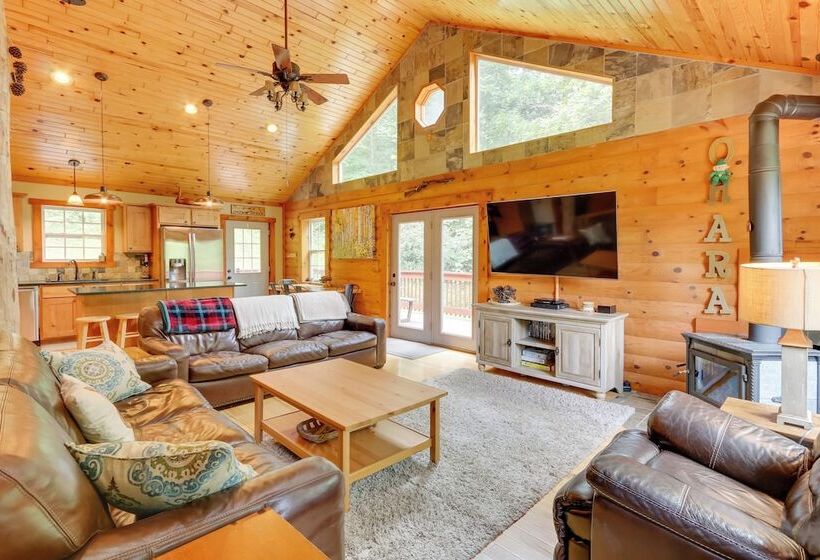 Rustic Cabin W/ Hot Tub 7 Miles To Hocking Hills