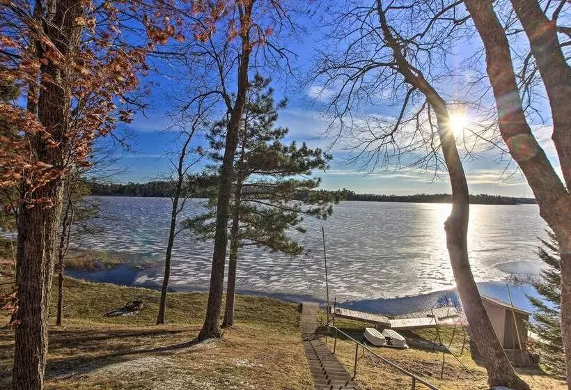 Cozy Cabin W/ Private Dock On Fifth Crow Wing Lake