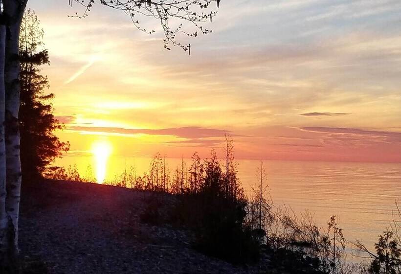 Serene Presque Isle Harbor Home On Sunrise Side!