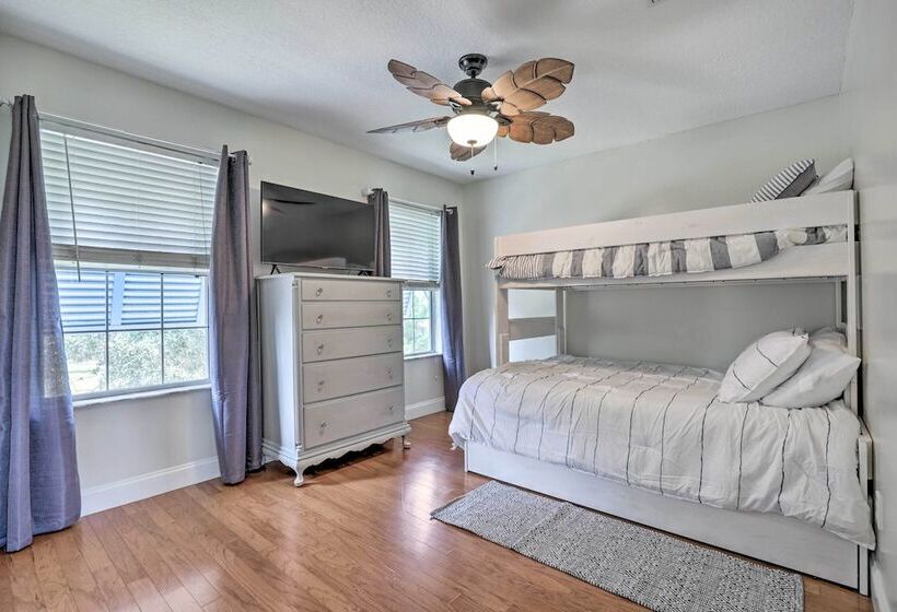 St Augustine Home W/ Swim Spa & Marsh Views!