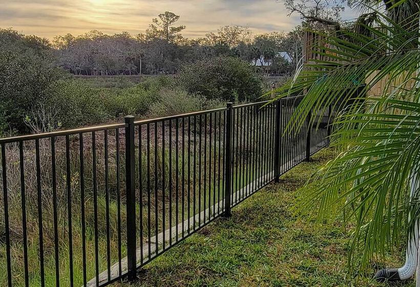 St Augustine Home W/ Swim Spa & Marsh Views!