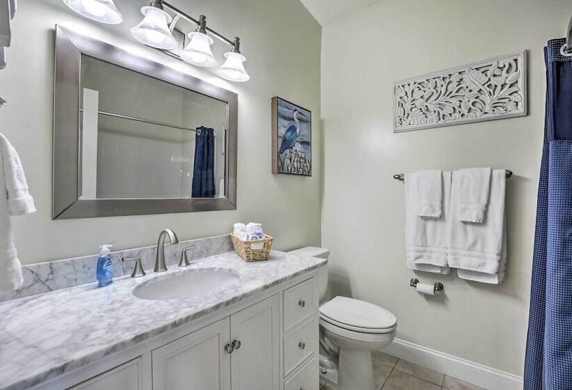 St Augustine Home W/ Swim Spa & Marsh Views!