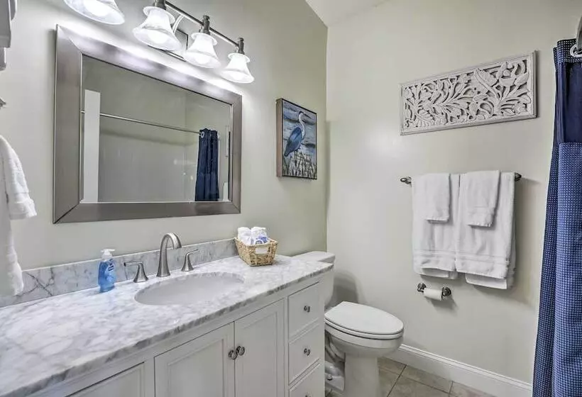 St Augustine Home W/ Swim Spa & Marsh Views!