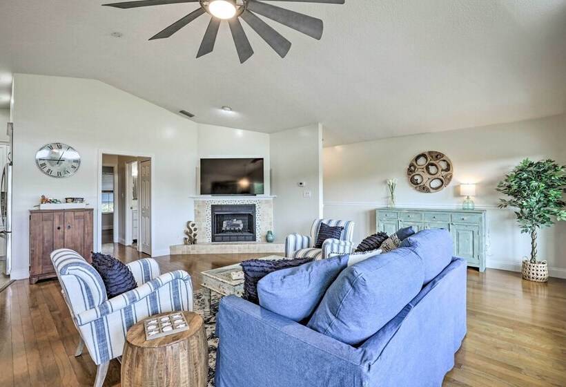 St Augustine Home W/ Swim Spa & Marsh Views!