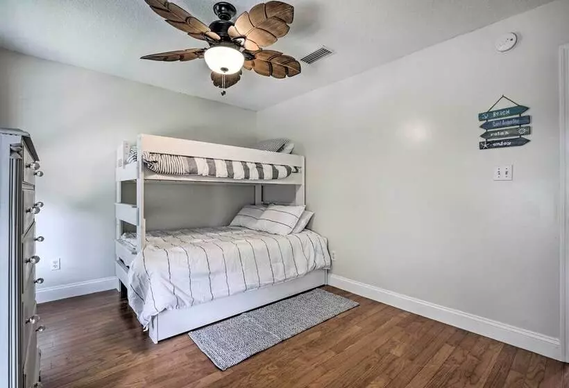 St Augustine Home W/ Swim Spa & Marsh Views!