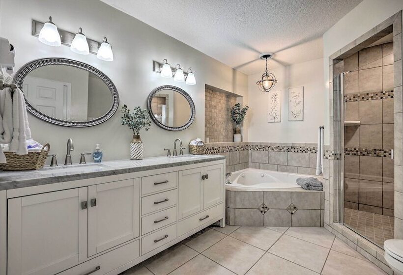 St Augustine Home W/ Swim Spa & Marsh Views!