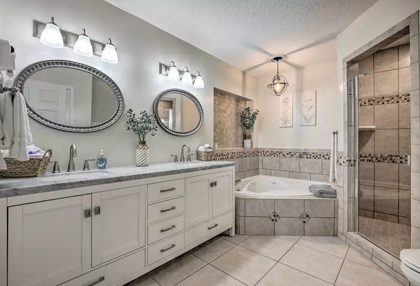 St Augustine Home W/ Swim Spa & Marsh Views!