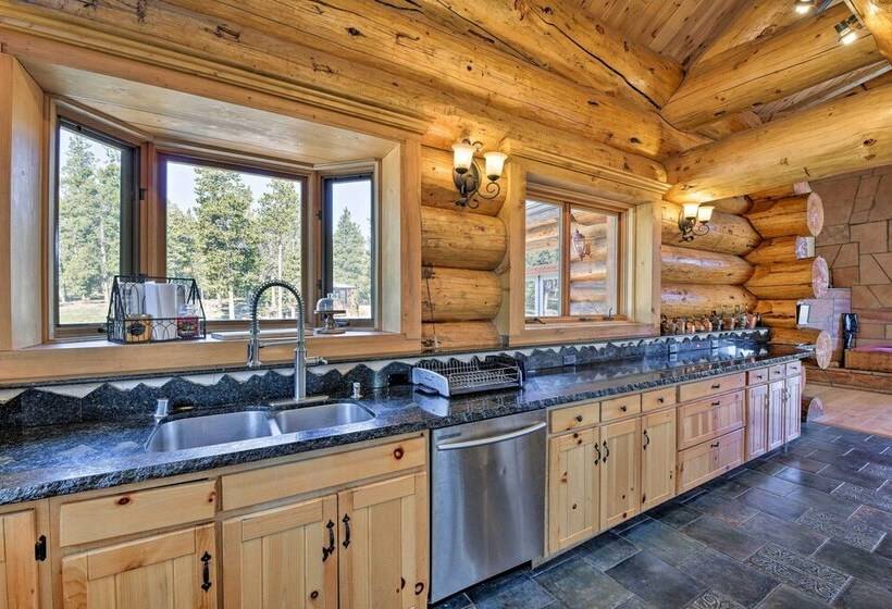 22str 00019 Fairplay Cabin W/ Hot Tub & Sauna