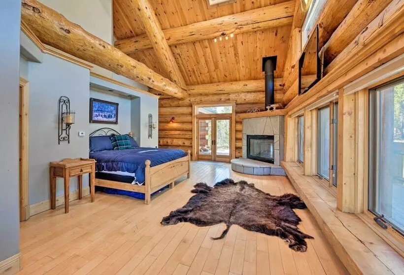 22str 00019 Fairplay Cabin W/ Hot Tub & Sauna