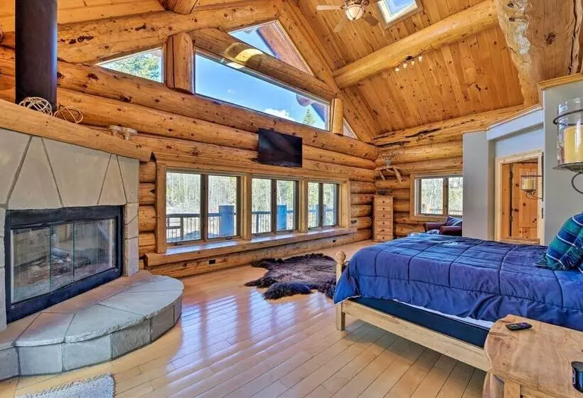 22str 00019 Fairplay Cabin W/ Hot Tub & Sauna