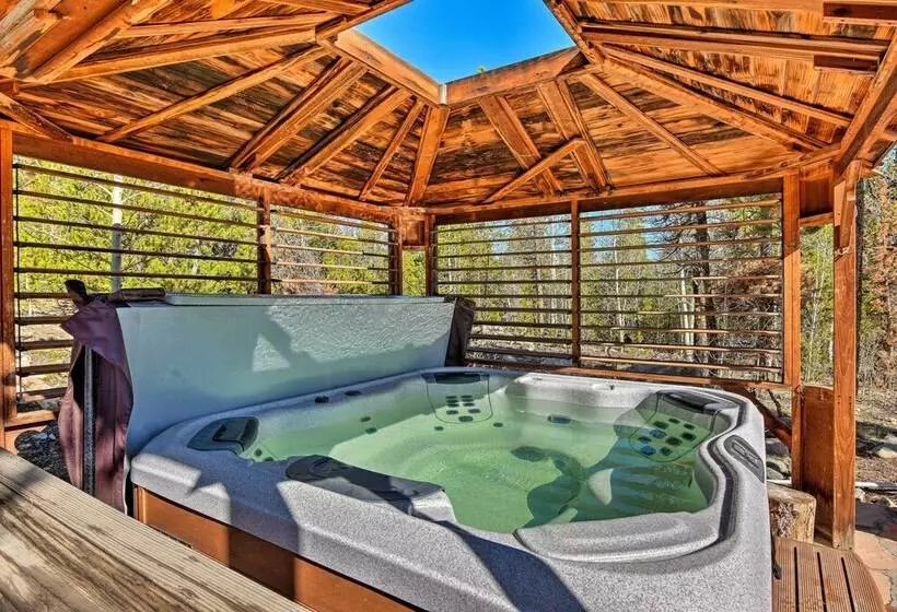 22str 00019 Fairplay Cabin W/ Hot Tub & Sauna