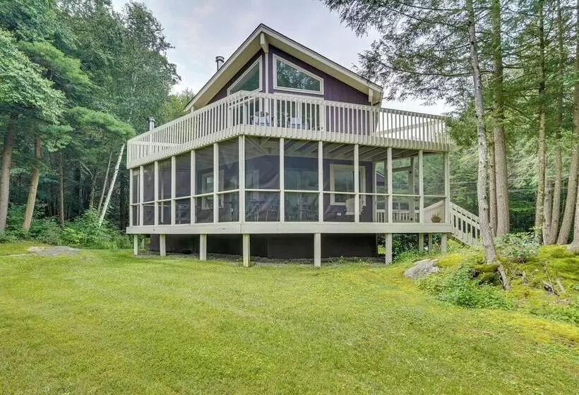 Lakefront Otis Home W/ Stunning Views & Boats!