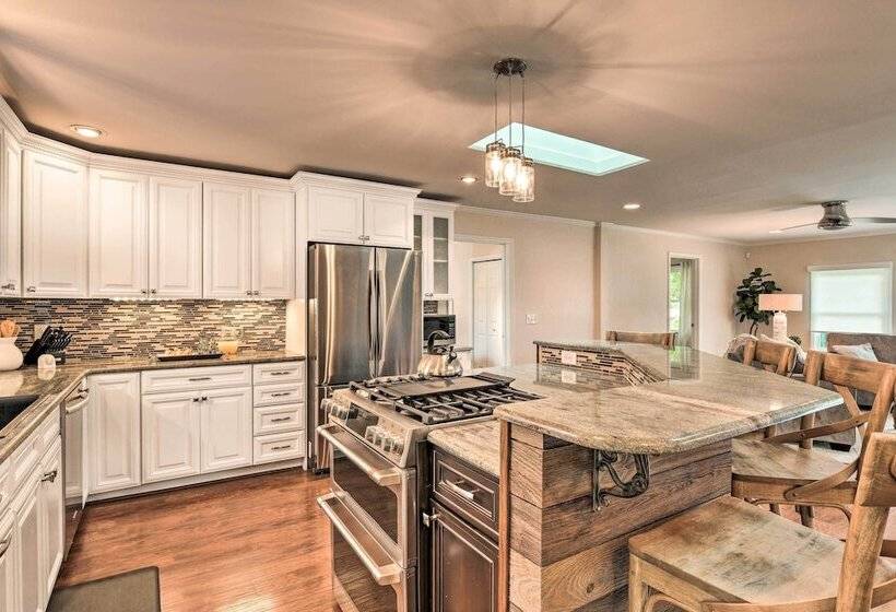 Waterfront Home W/ Private Beach On Lake Norman!