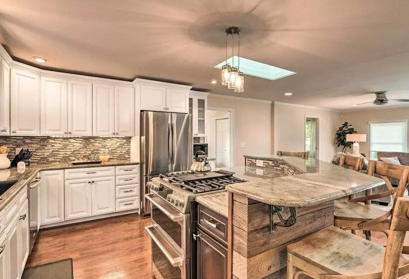 Waterfront Home W/ Private Beach On Lake Norman!