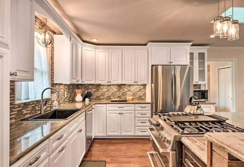 Waterfront Home W/ Private Beach On Lake Norman!