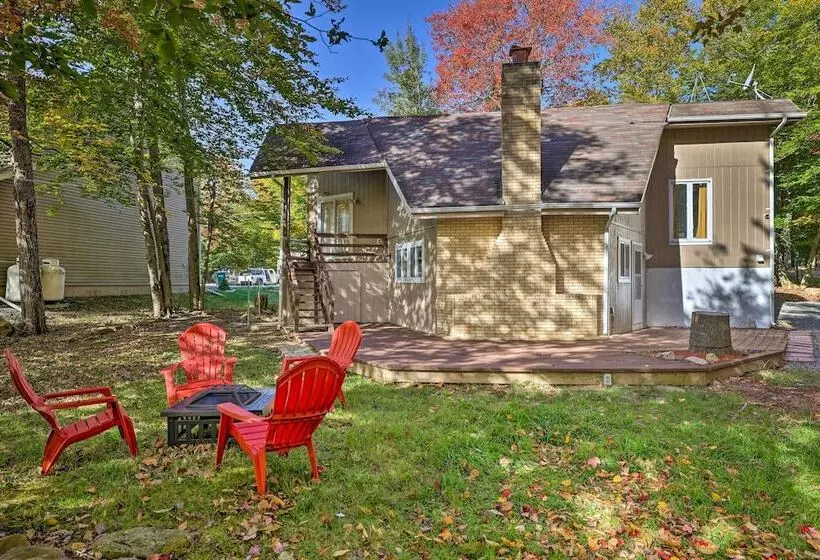 ~ 14 Mi To Skiing: Tobyhanna Gem W/ Fire Pit!