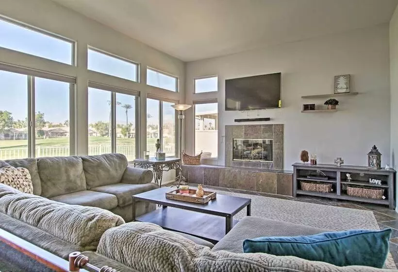 Country Club Home W/ Pool & Spa, 2 Mi To Coachella