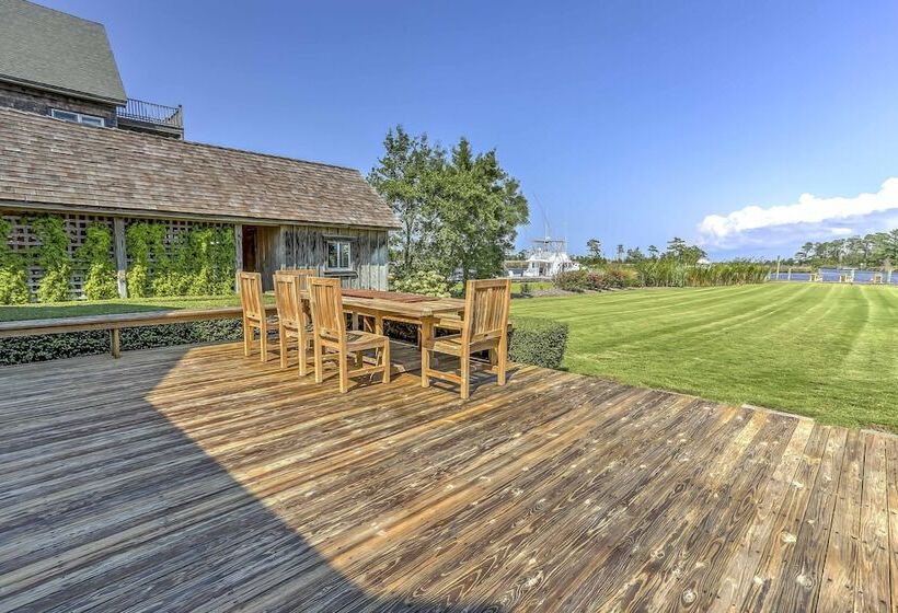 Historic Manteo House On Roanoke Sound W/ Dock!