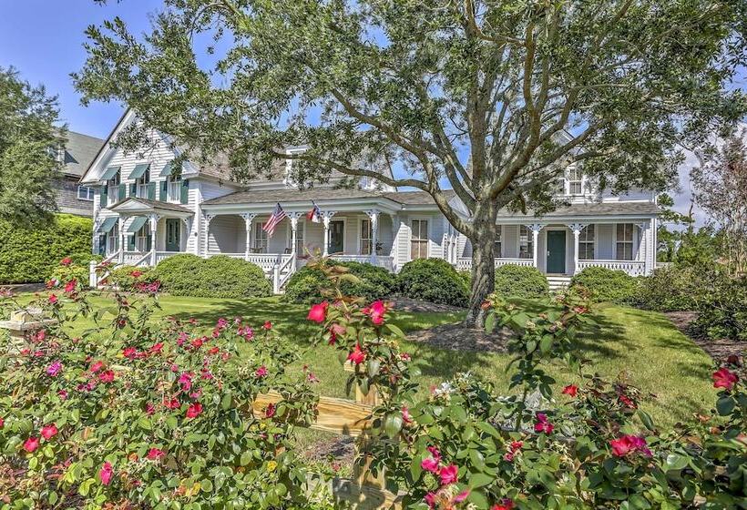 Historic Manteo House On Roanoke Sound W/ Dock!