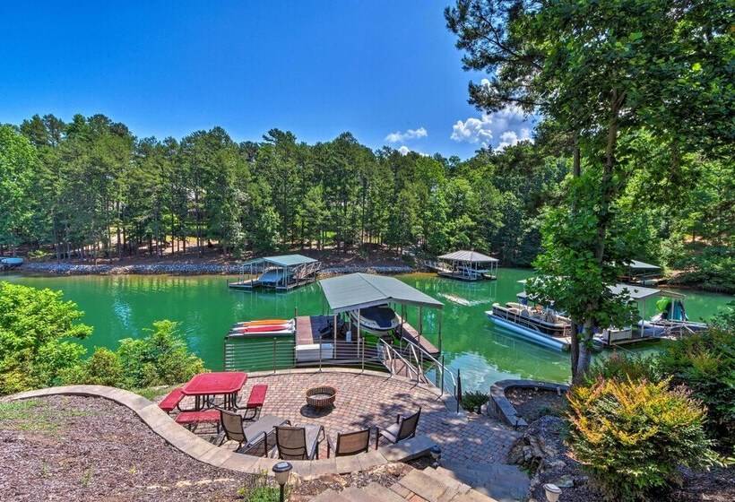 Lakefront Keowee Home W/ Dock ~ 14 Mi To Clemson