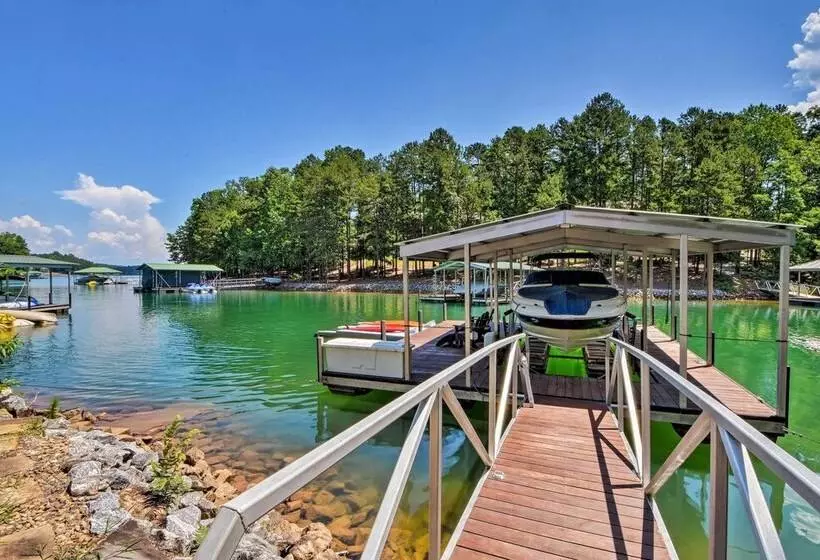 Lakefront Keowee Home W/ Dock ~ 14 Mi To Clemson