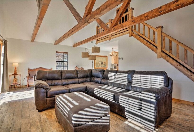 Luxury Cabin W/ Pond, Working Ranch Near Nevada