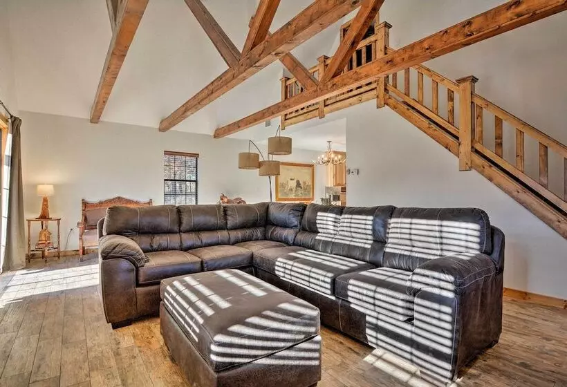 Luxury Cabin W/ Pond, Working Ranch Near Nevada